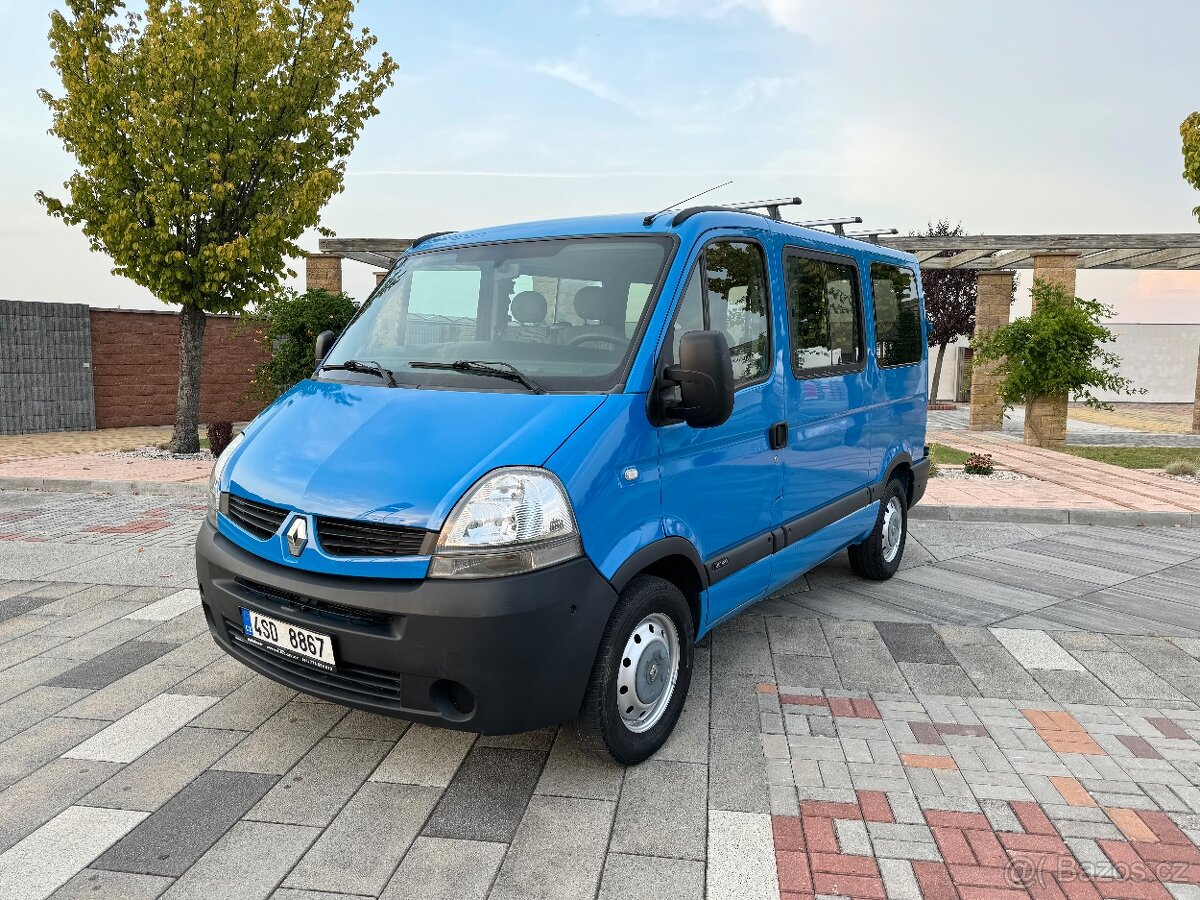 Renault Master - 9míst minibus -2010- 215.445Km -2.5dci 88kW