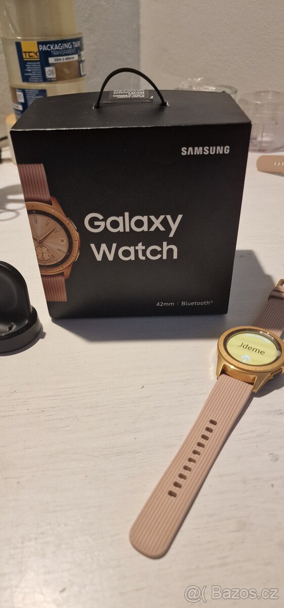 Samsung galaxy watch 42mm Rose Gold jako nové