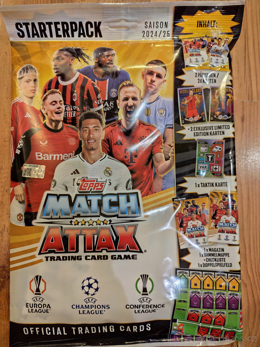 Match Attax Champions League 2024/25 - Starter Pack