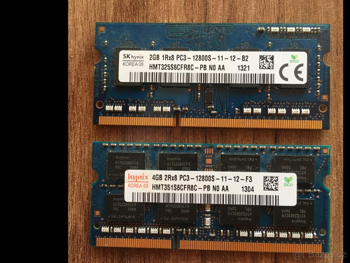 DDR3 SODIMM 6 GB Hynix