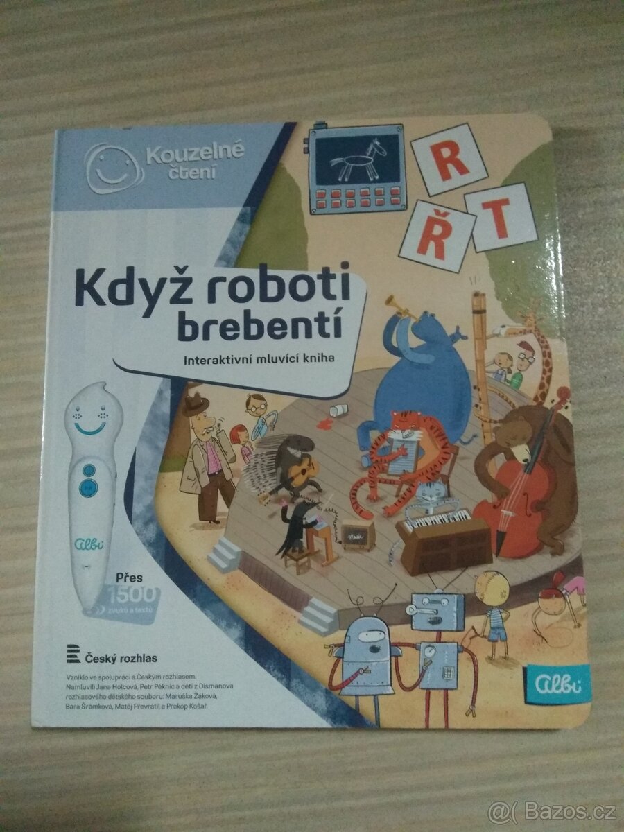 Když roboti brebentí Albi kniha Kouzelné čtení