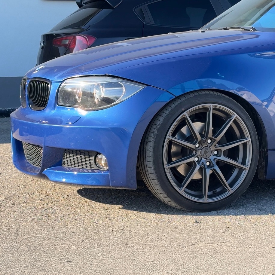 Německá Alu R3 pro BMW, 215/40 R18, 5x120, Matný Antracit