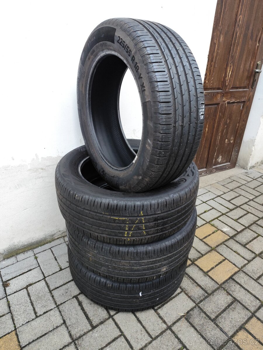 225/55 r18 - LETNÍ SADA - CONTINENTAL