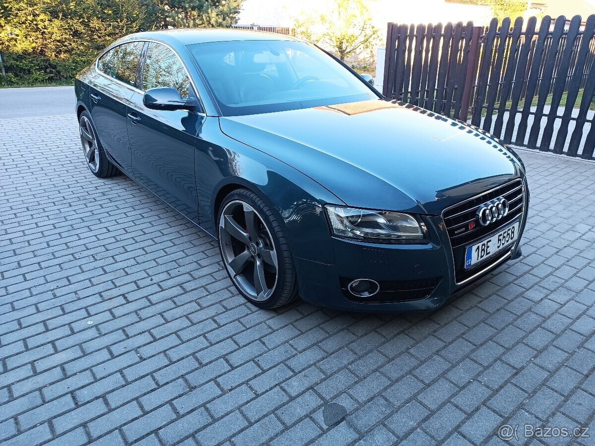 Audi A5 Sportback 3.0TDi 211kw Quattro 4x4, S-tronic