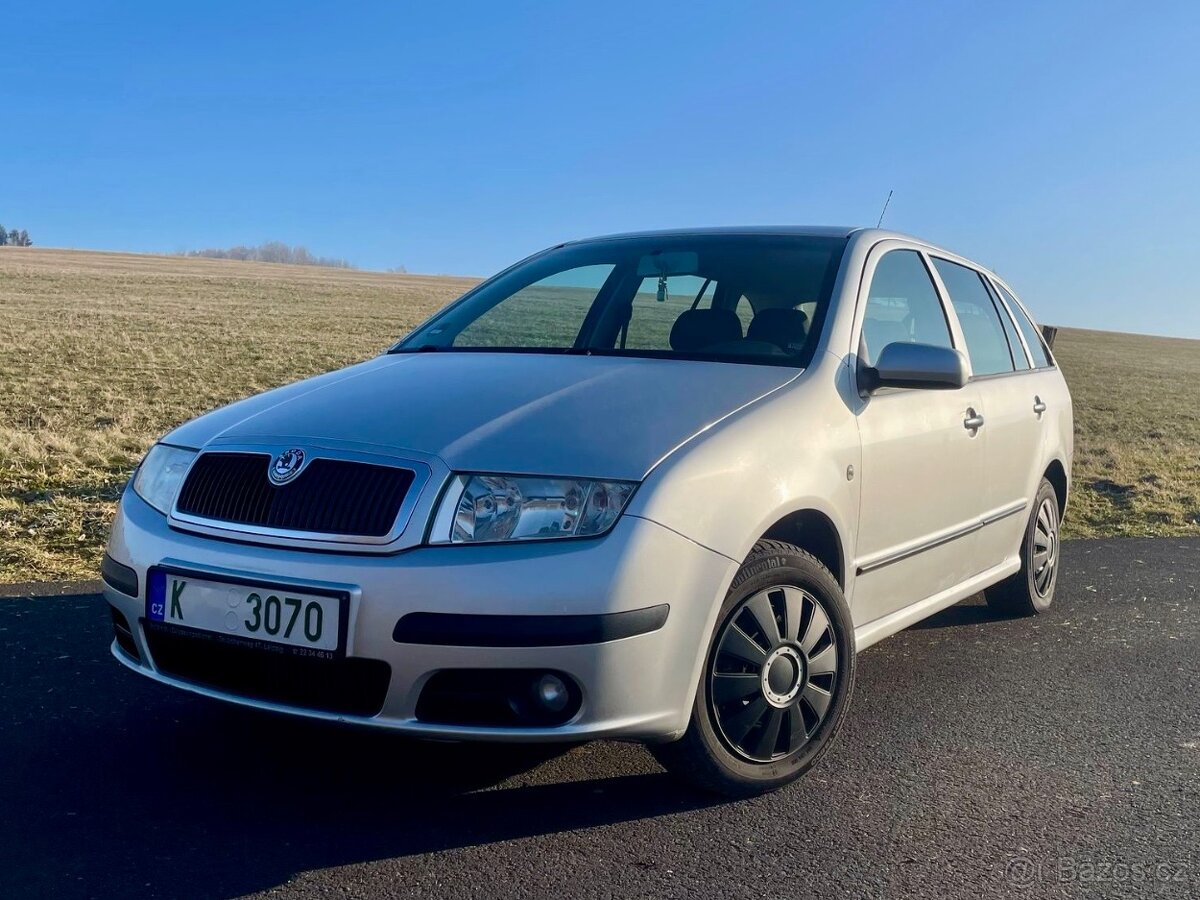 Škoda Fabia kombi 1.4i 16v 2006, dovoz DE