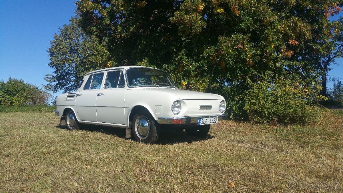 Škoda 100 typ 722 rok výroby 1972