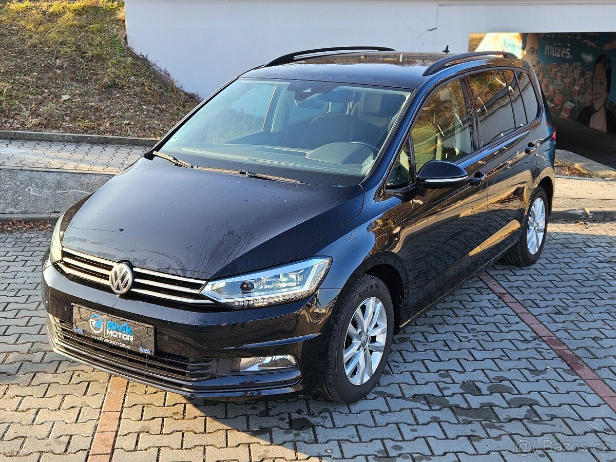 VW Touran 2.0 TDI 110kW FULL-LED ALCANTARA TAŽNÉ WEBASTO ACC