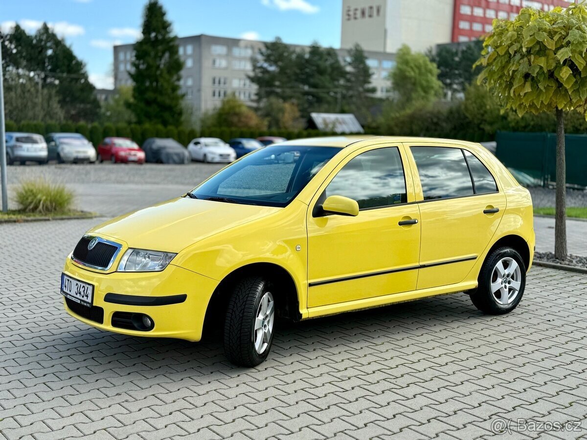 Škoda fabia 1.4i 55kw r.2005 elegance