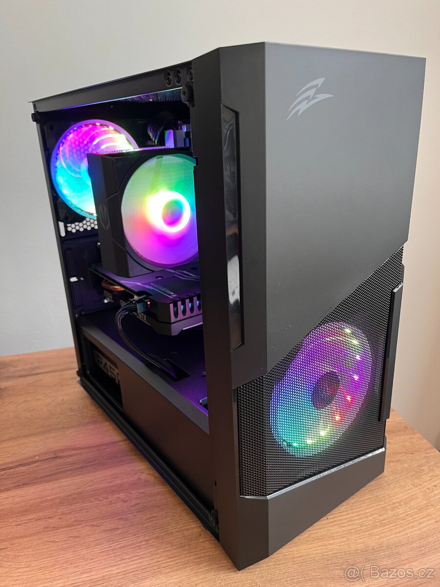 Herní PC RGB -  5500 6x4,2GHz/16GB RAM/1660 GTX Super