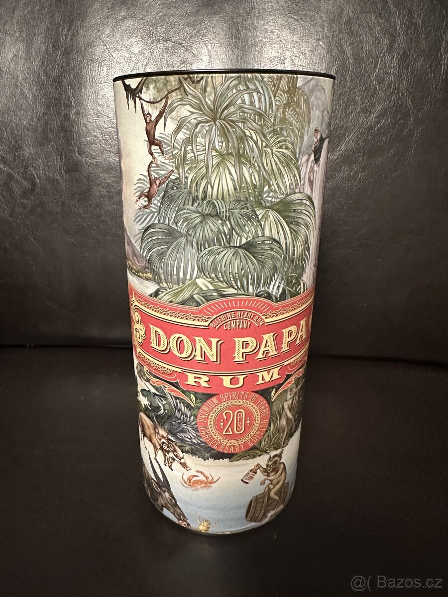 Don Papa 20 years premium spirits - pouze tuba