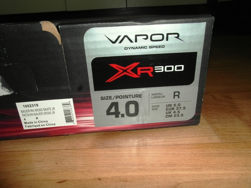 IN LINE BRUSLE BAUER VAPOR XR 300 - vel. 4 R (eu 37,5)