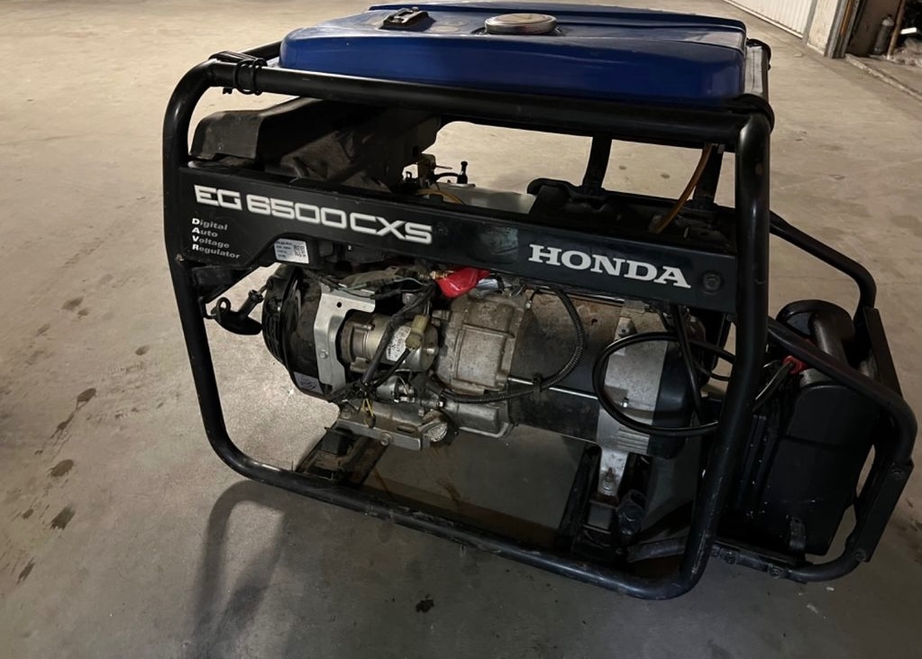 HONDA EG6500 CXS elektrický start a digital AVR