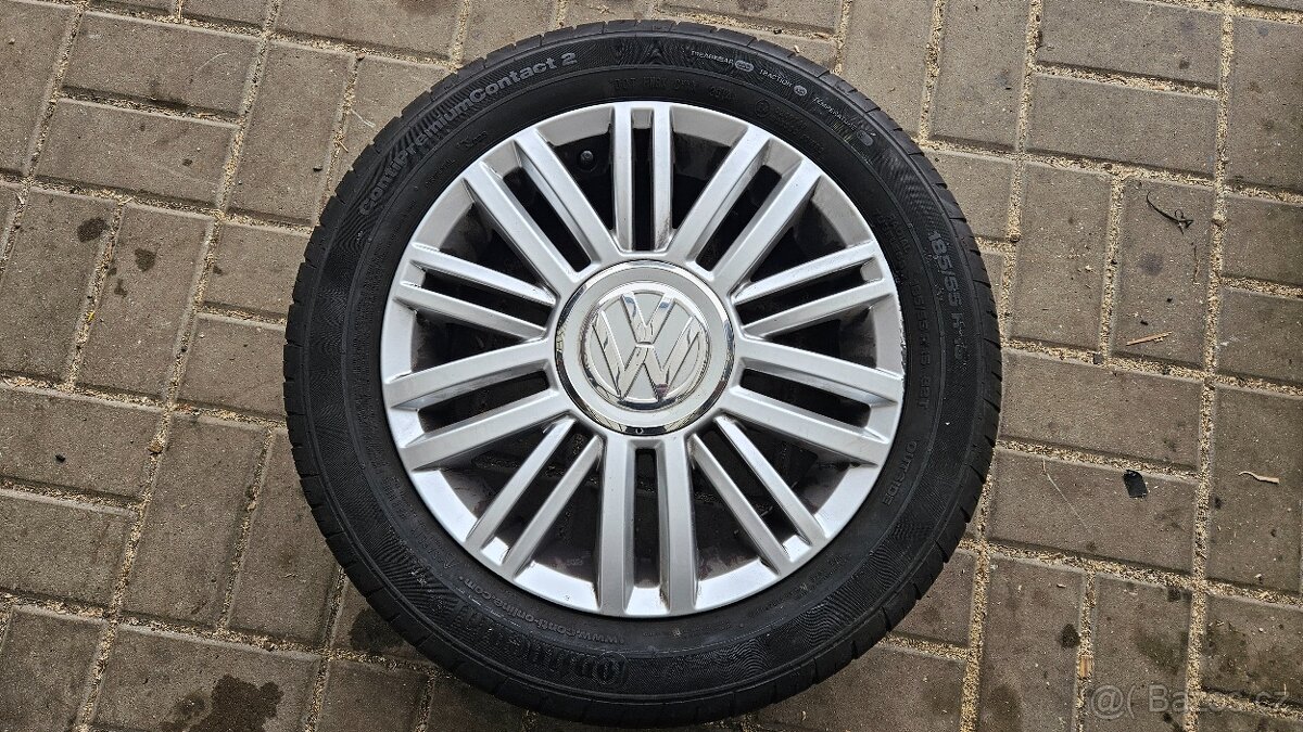 Letní Sada Alu 4x100 185/55 R15 Volkswagen UP - Mii - Citigo