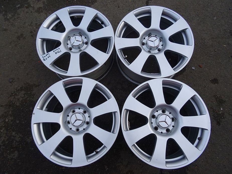 Alu disky originál Mercedes 17", 5x112, ET 43, šířka 8J