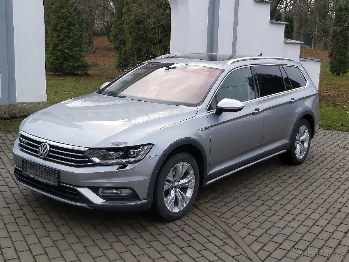 Volkswagen Passat Alltrack 2.0 TDi 140 kw, 2018, poškozený