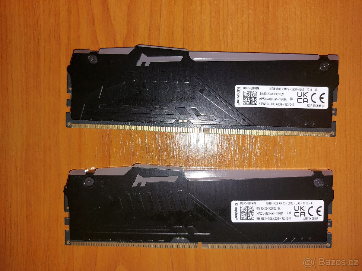 Kingston FURY 32GB KIT DDR5 5200 MHz