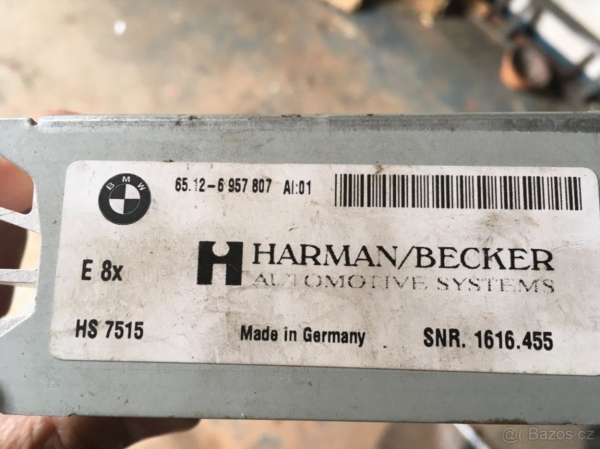 BMW X3 e 83 - zesilovač Harman/ Becker č. 651269577807