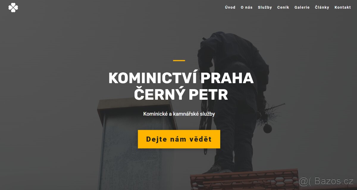 Web Praha-Kominictví.cz – TOP SEO a pravidelné poptávky