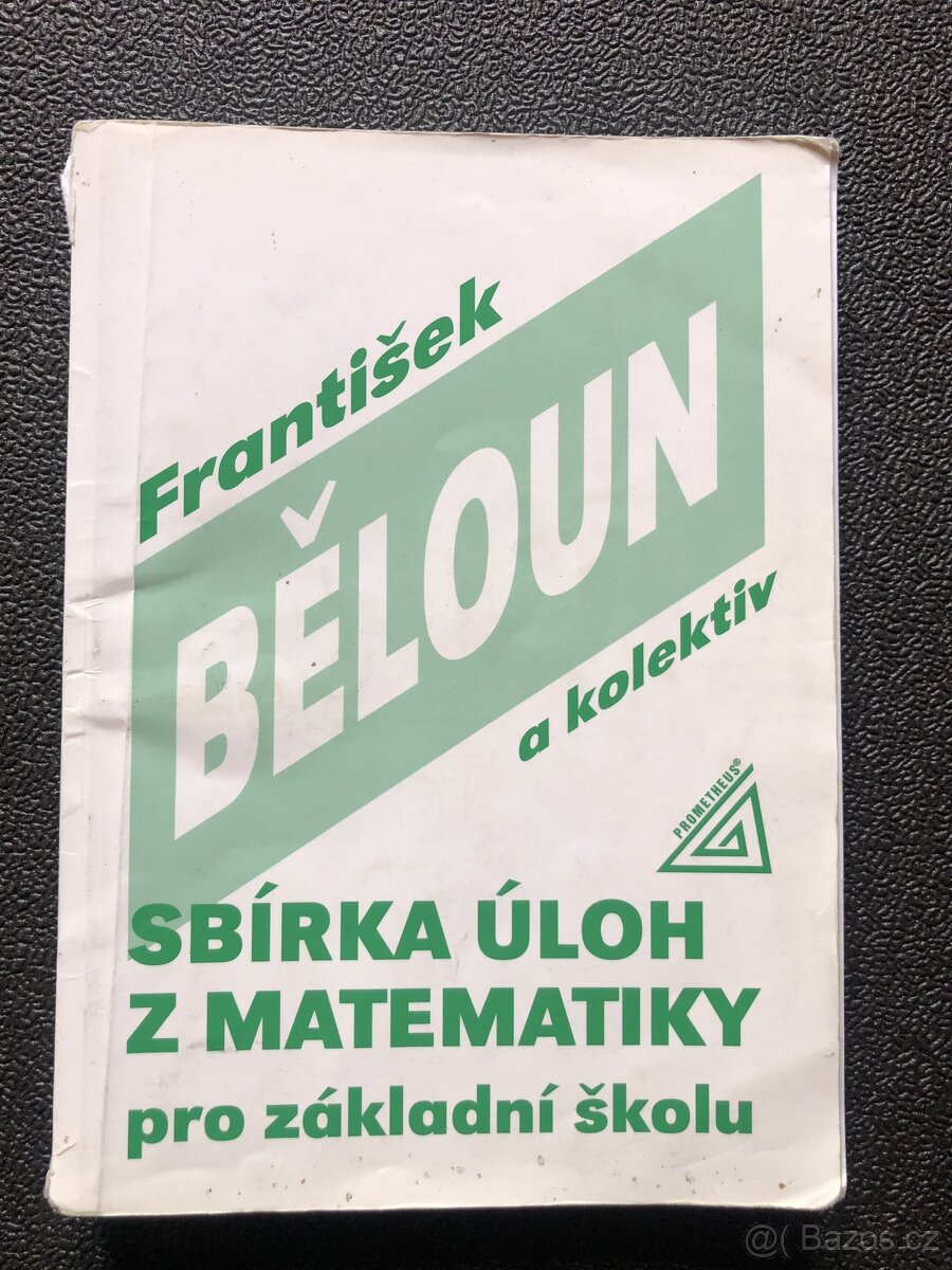 Běloun, sbírka úloh z matematiky pro základní školu