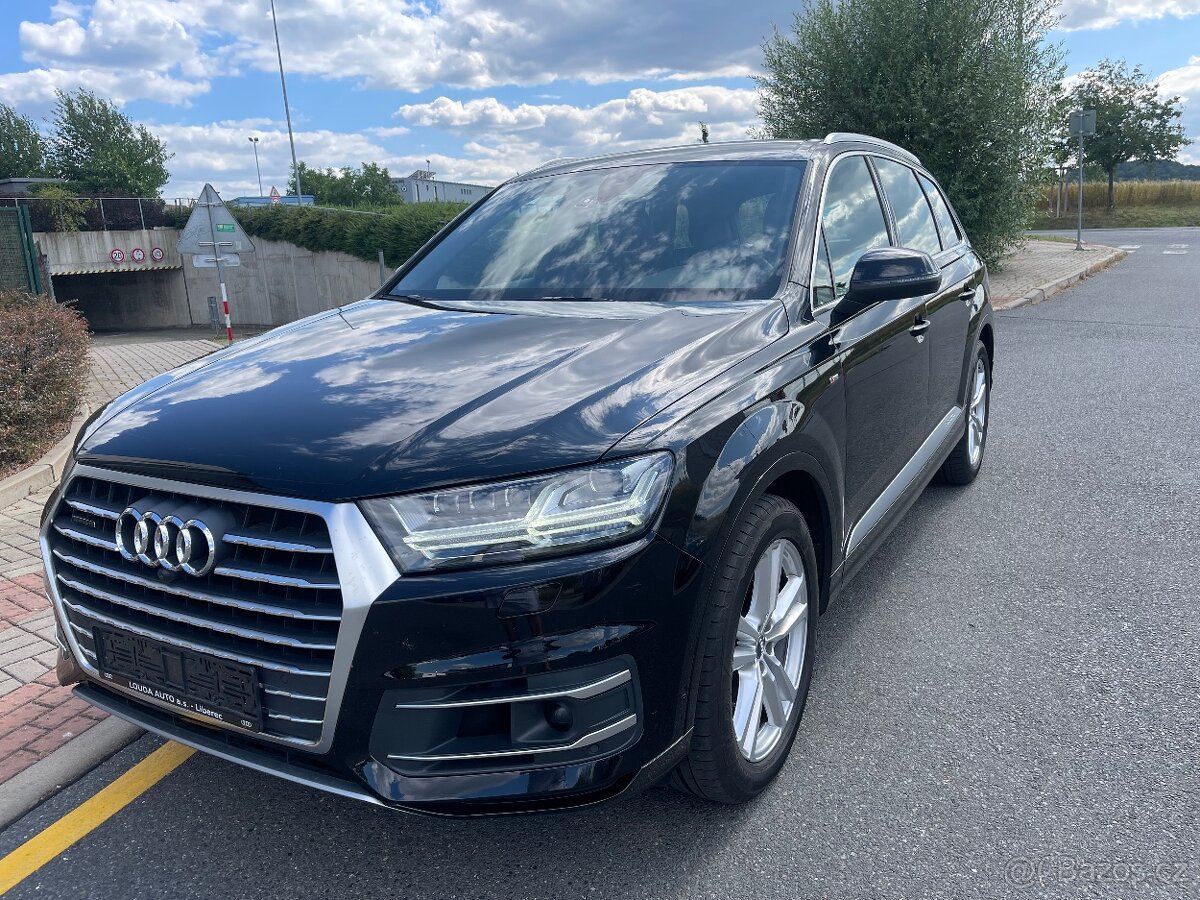 Audi Q7. 3.0 TDI. Rok 12/2018. Najeto 106 000km. S-line.