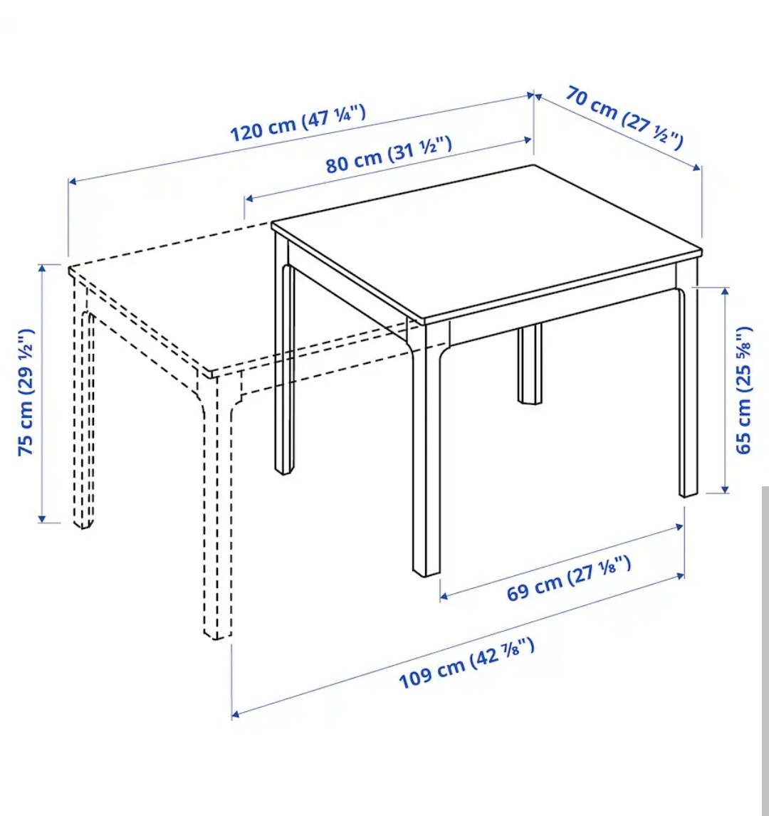 Jídelní stůl zn.Ikea Ekedalen