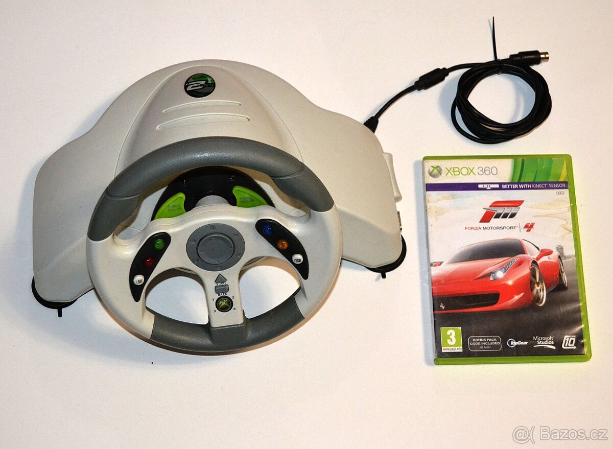 Volant Mad Catz pre Xbox 360 + Forza Motorsport 4