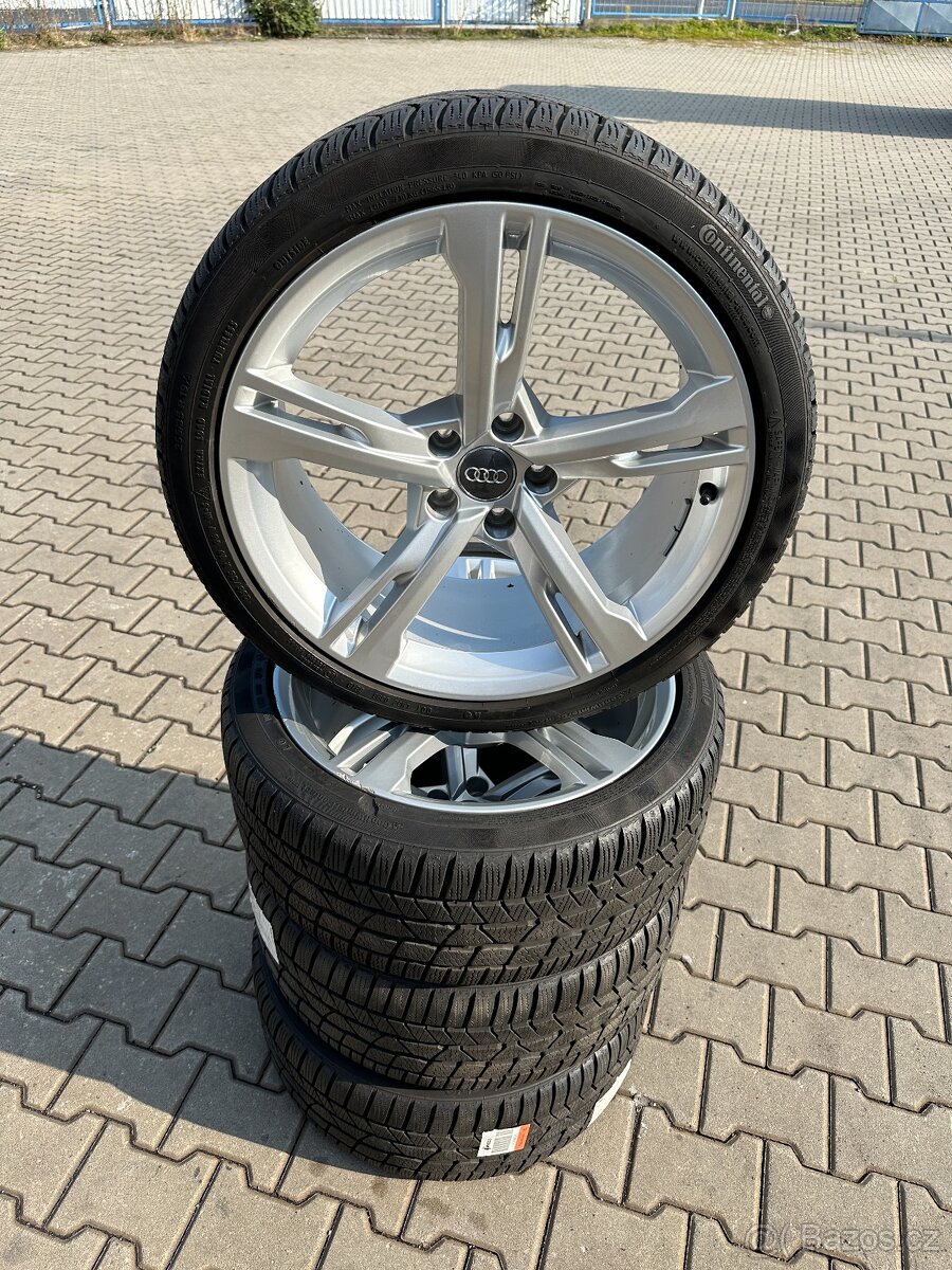 Kompletní alu Audi A5 5x112r19 + 255/35r19 zimní