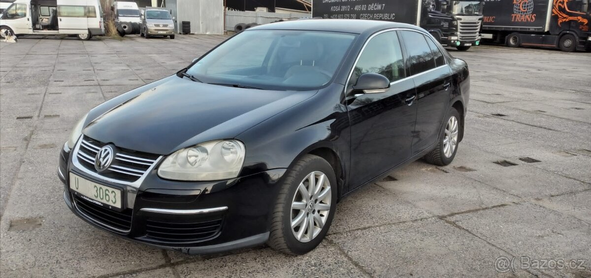 VW JETTA 1,6 FSI 2007 1.majitel BEZ KOROZE nové rozvody