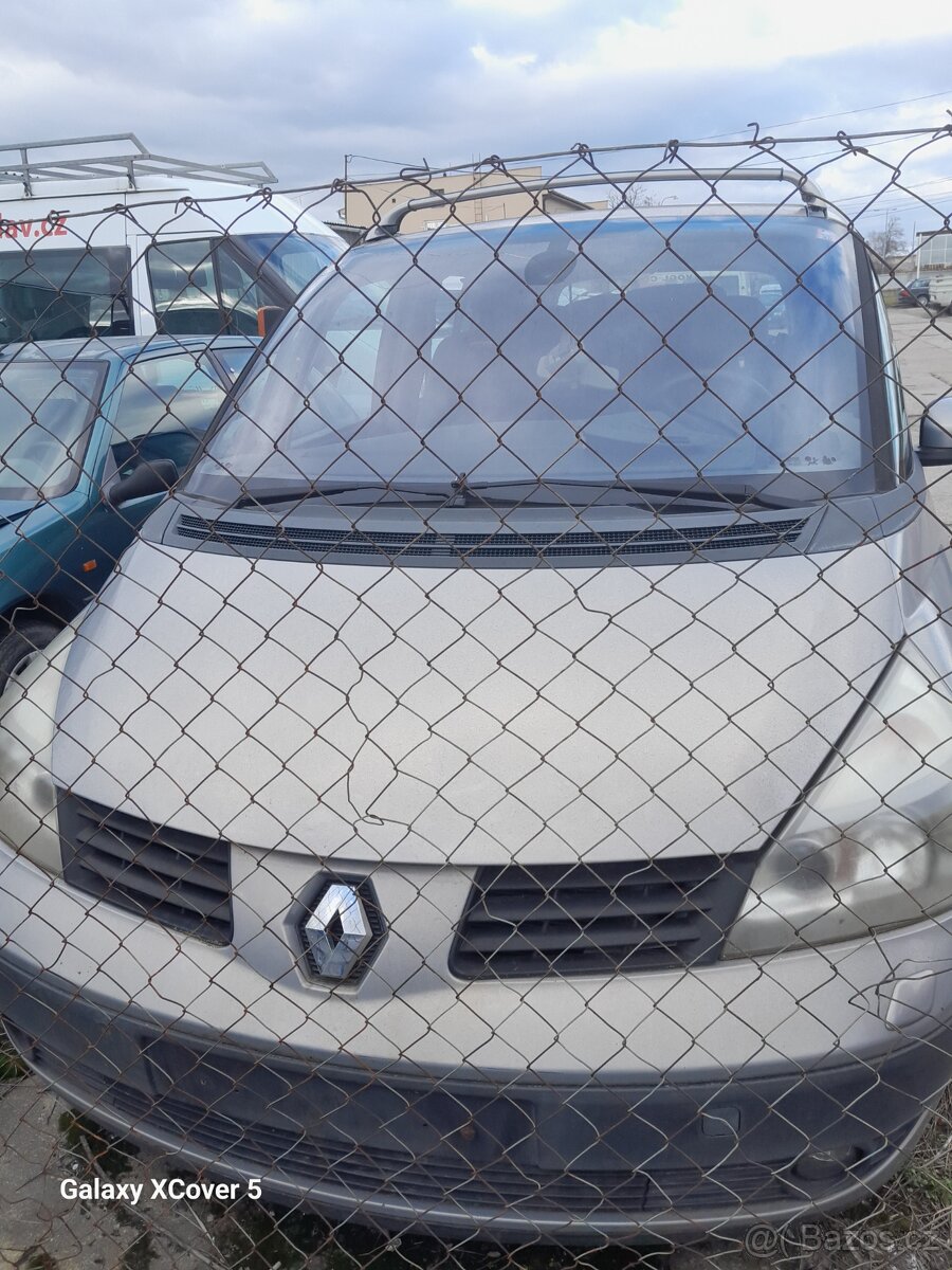 Renault espace 2.2 dci 110kw,motor hlucnejsi