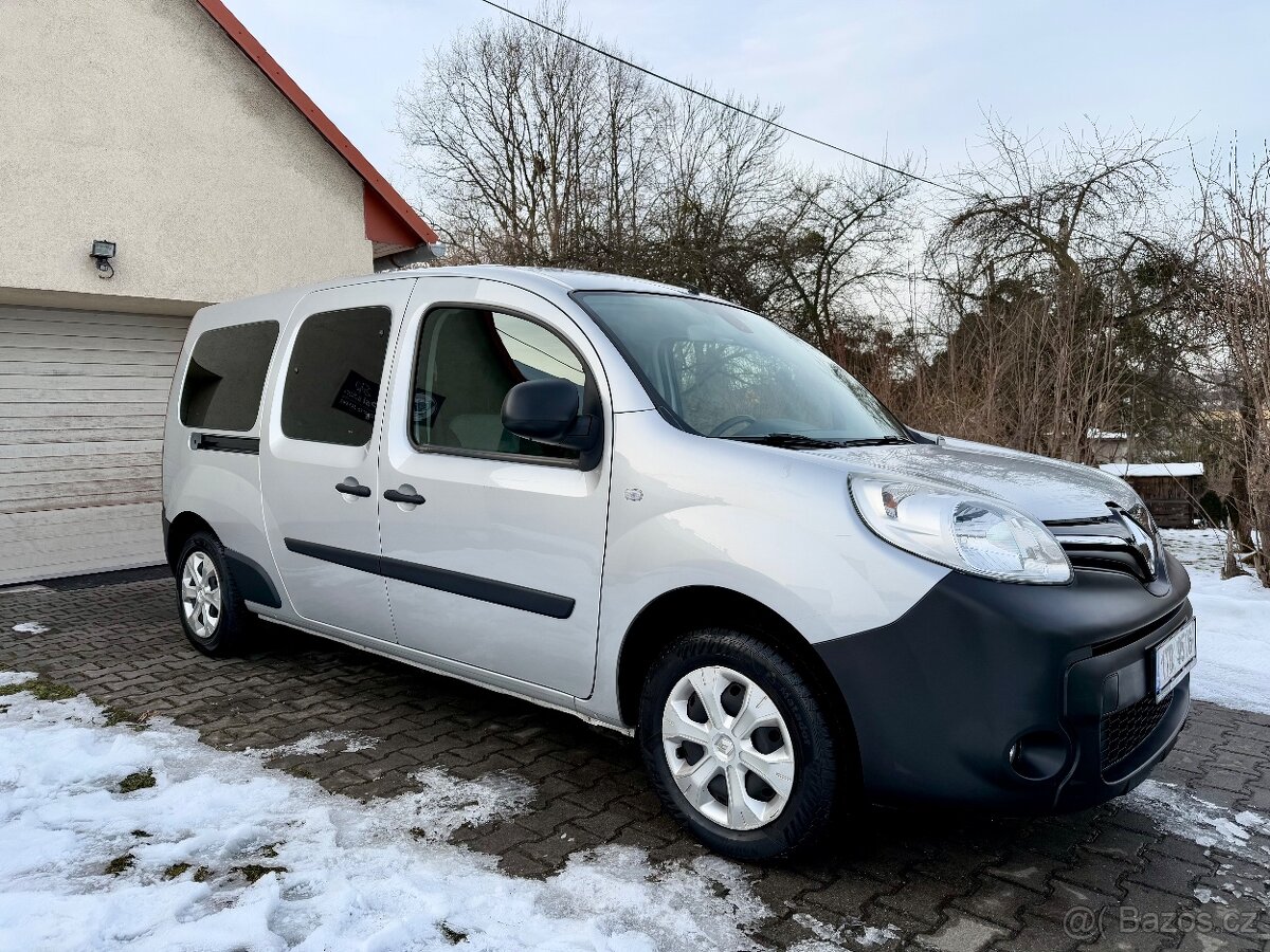 Renault Kangoo Maxi, 2017, 1,5DCi 81kW, 7 míst, ČR, klima