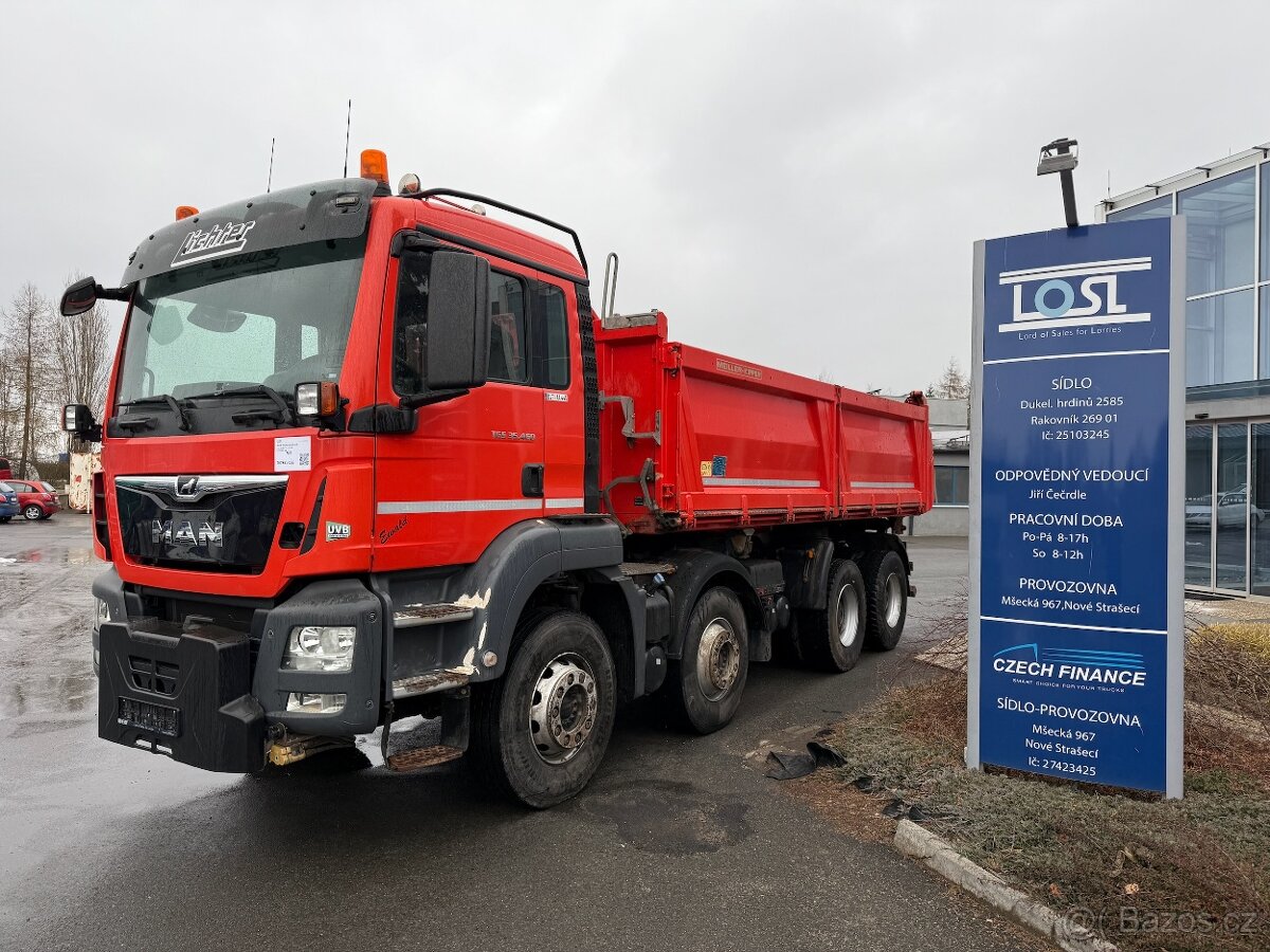 MAN TGS35.460 S3 8x4 EURO 6