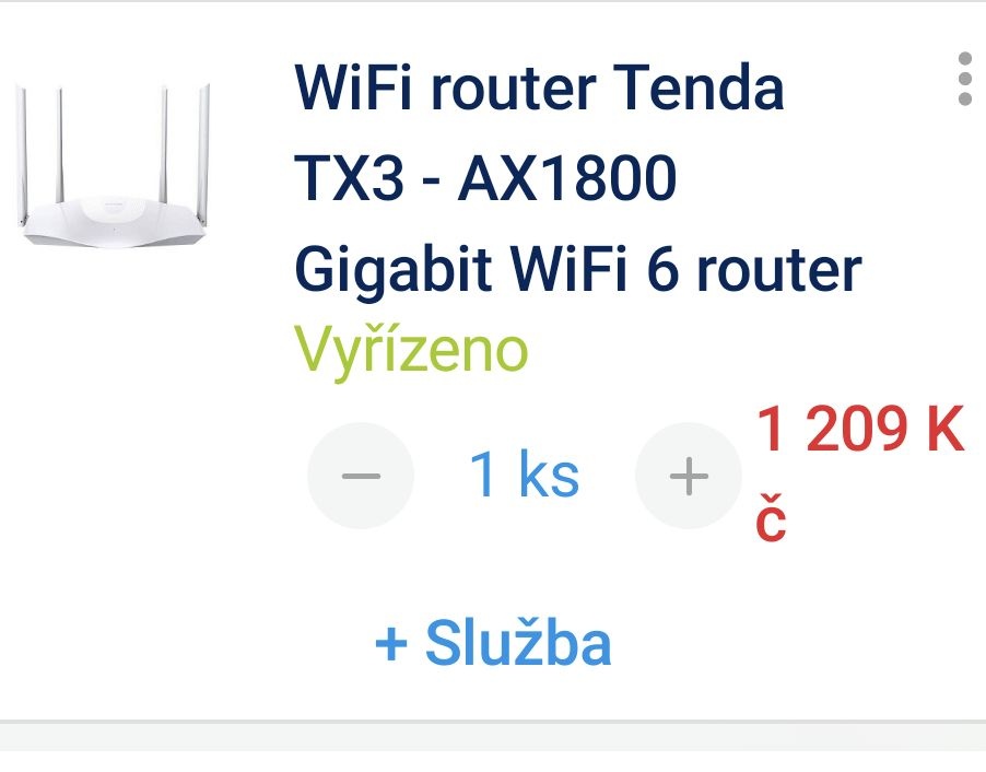 Prodám WiFi router