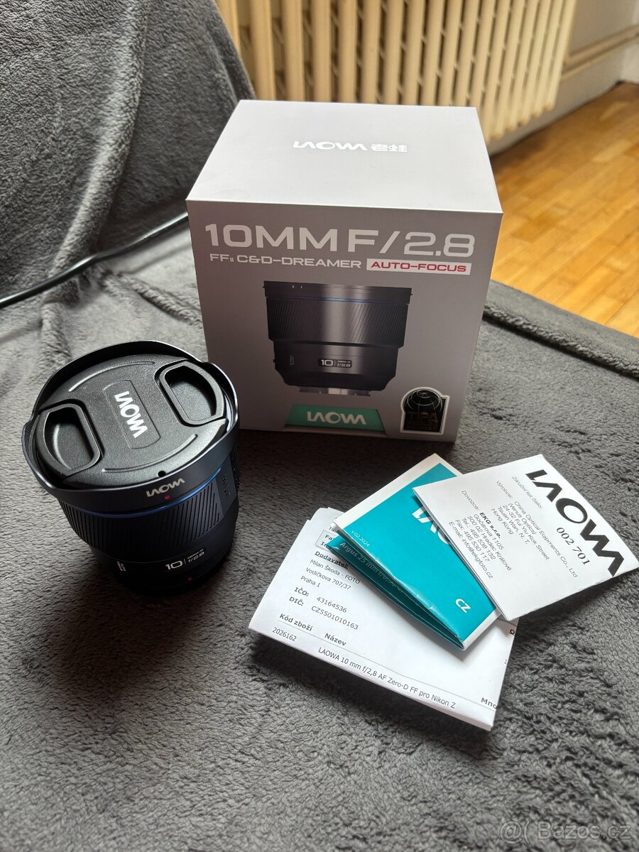 LAOWA 10 mm f/2,8 AF Zero-D FF pro Nikon Z