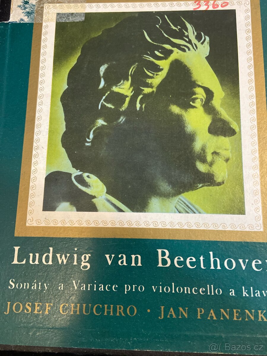 BEETHOVEN LP 3ks v albu s průvodním textem