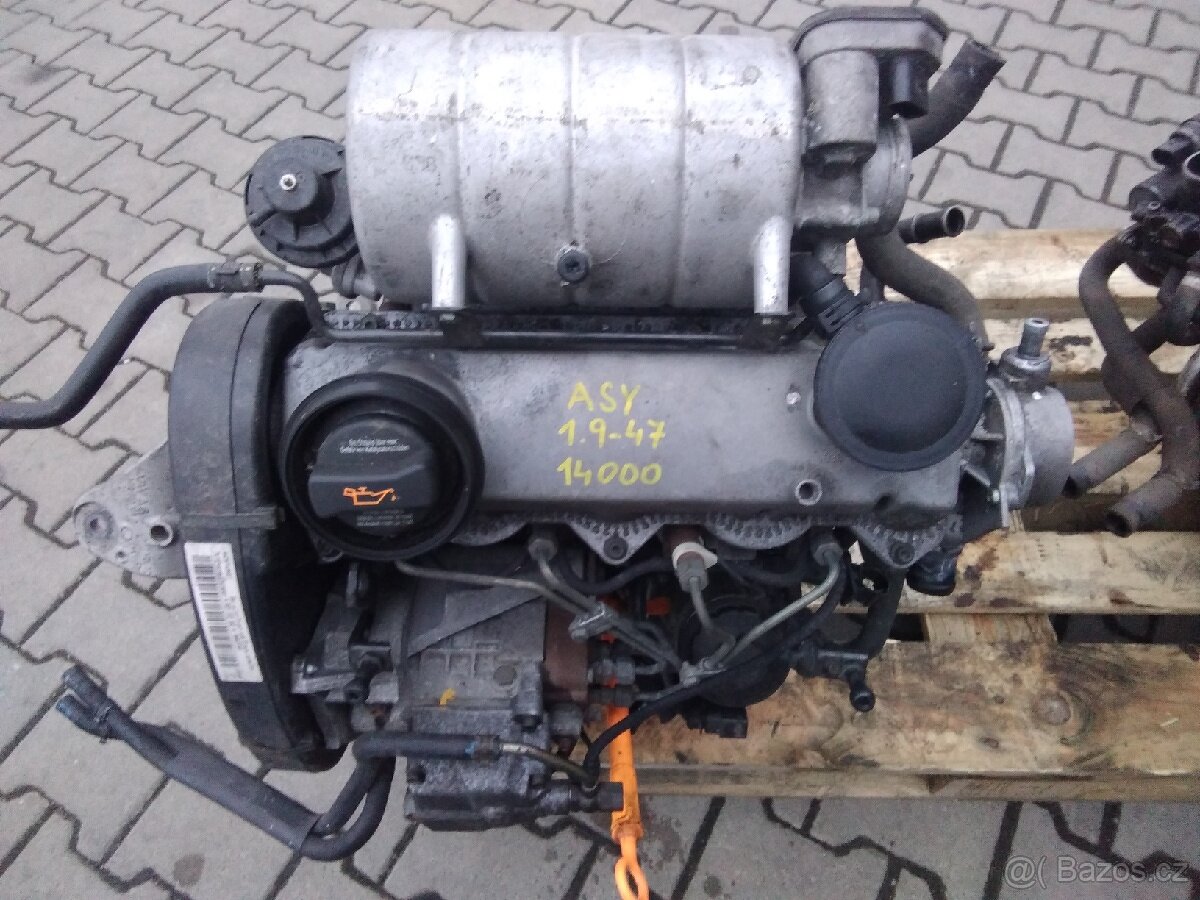 Motor Škoda Fabia 1.9SDI-47kw-ASY