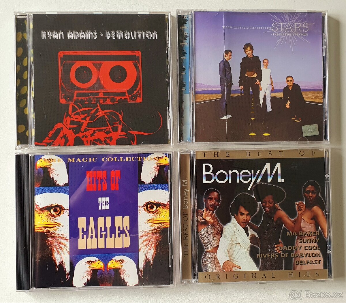 CD R.Adams, Cranberries, The Eagles, Boney M.