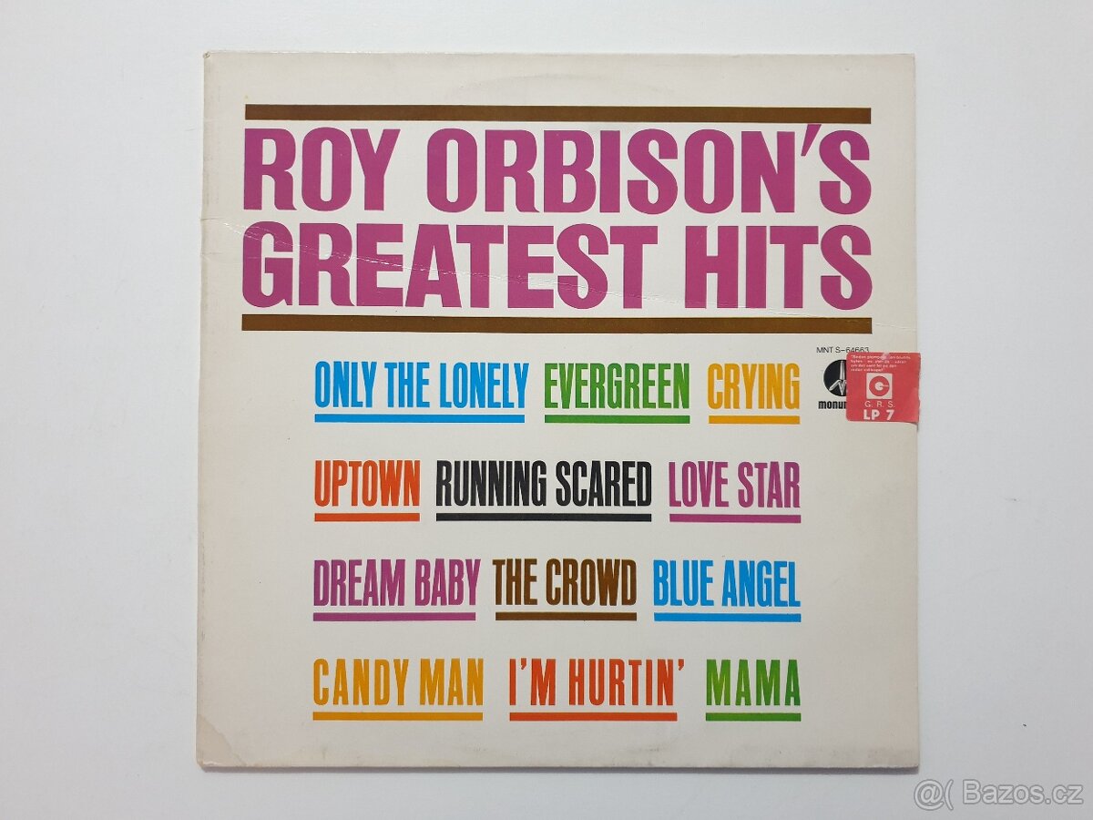 Roy Orbison Greatest Hits