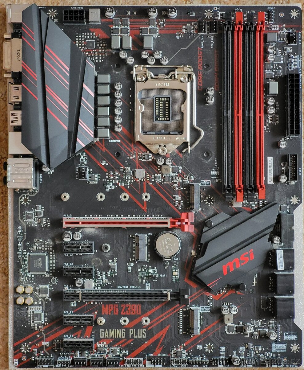 Prodám MSI MPG Z390 Gaming Plus