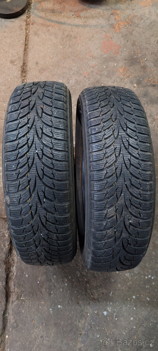 2 zimní pneumatiky NOKIAN 175/70R14 84T 6,50mm