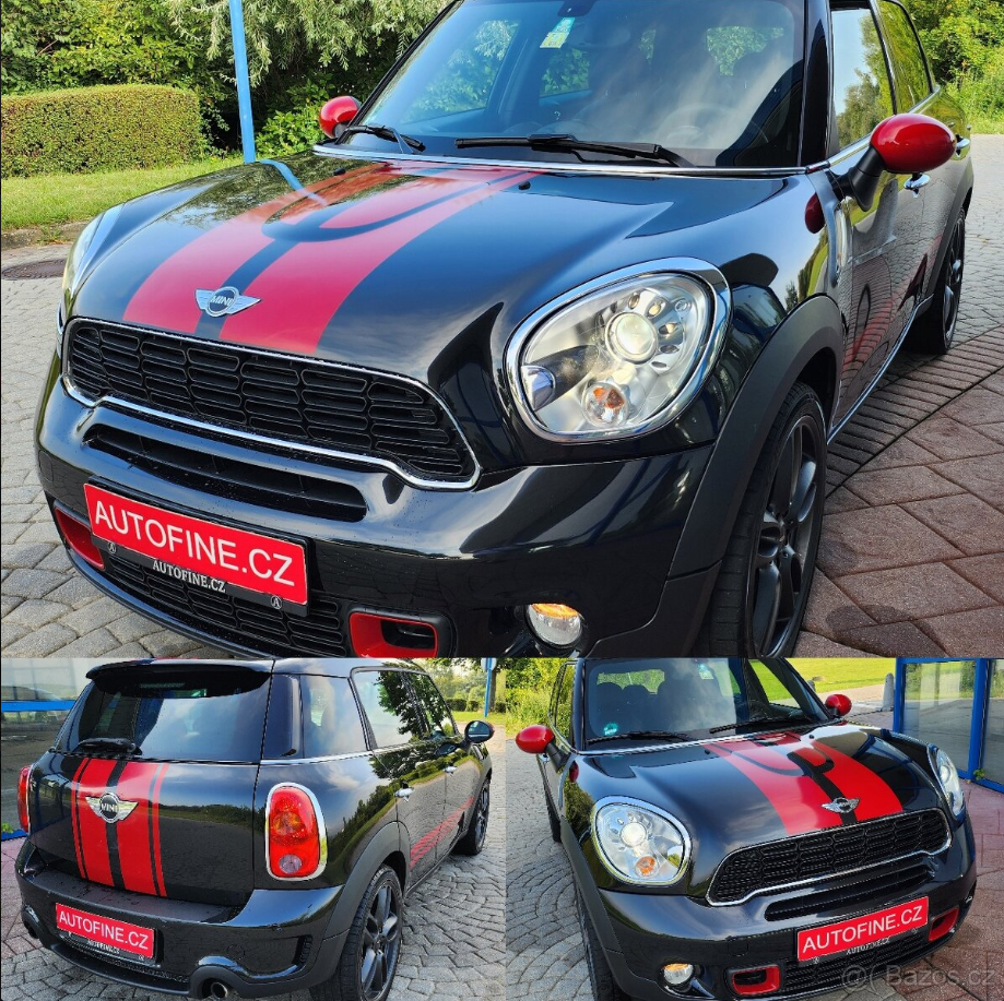 MINI COUNTRYMAN 1,6 S TURBO, KLIMA,2012 AL 4x4