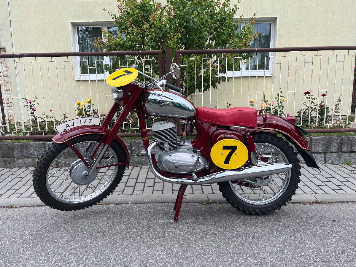 Jawa 250/553-02 Libeňák, r.v. 1959 s TP