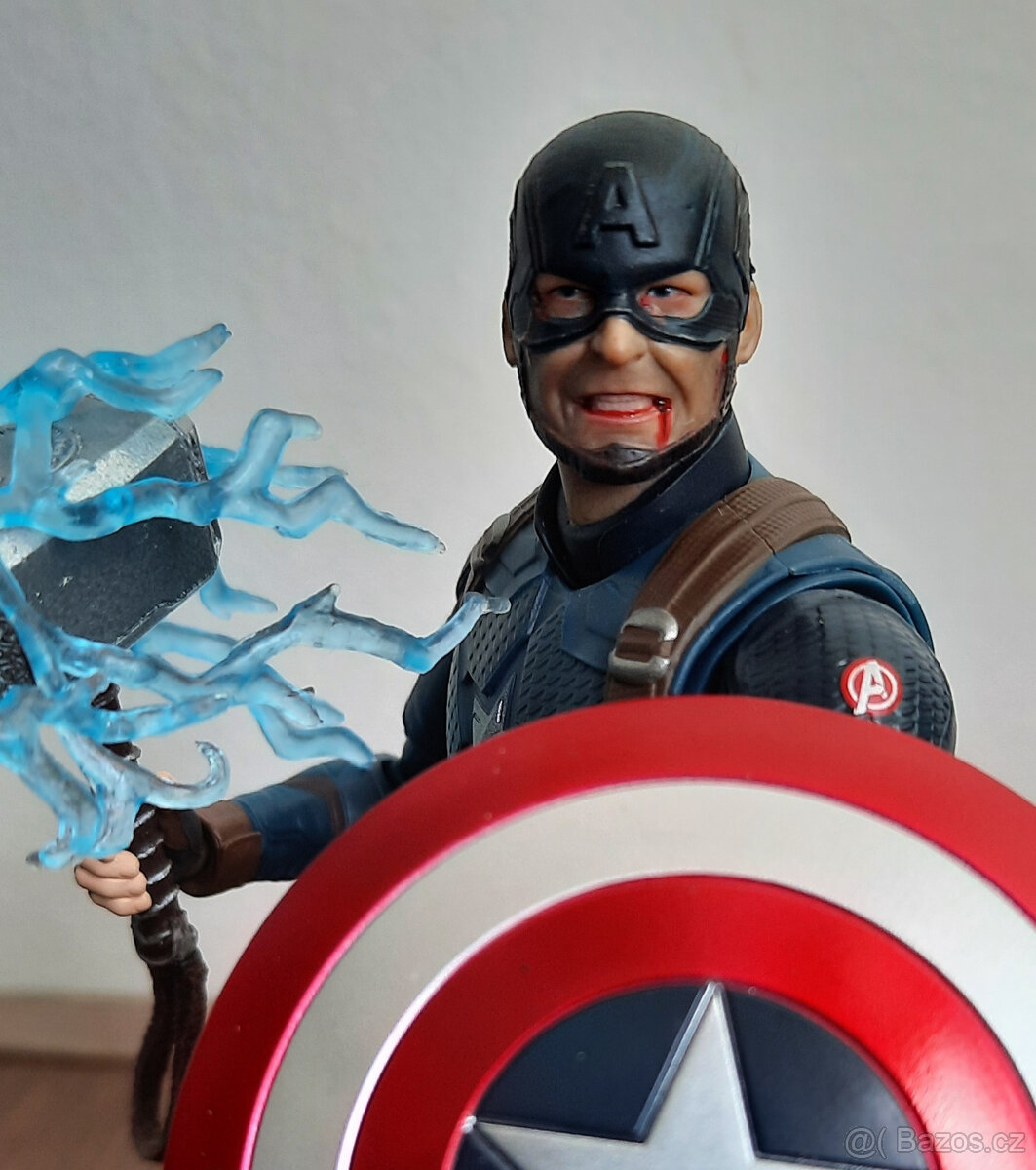 Sběratelská figurka Bandai SHF Figuarts Captain America