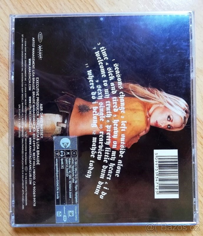 CD - ANASTACIA originál