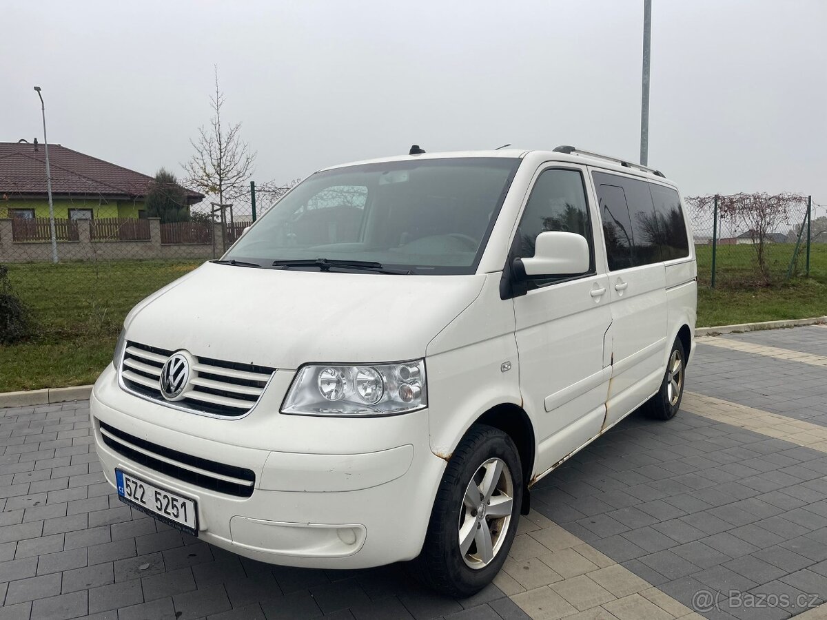 VOLKSWAGEN MULTIVAN 2.5TDi 96KW - na splátky pro všechny