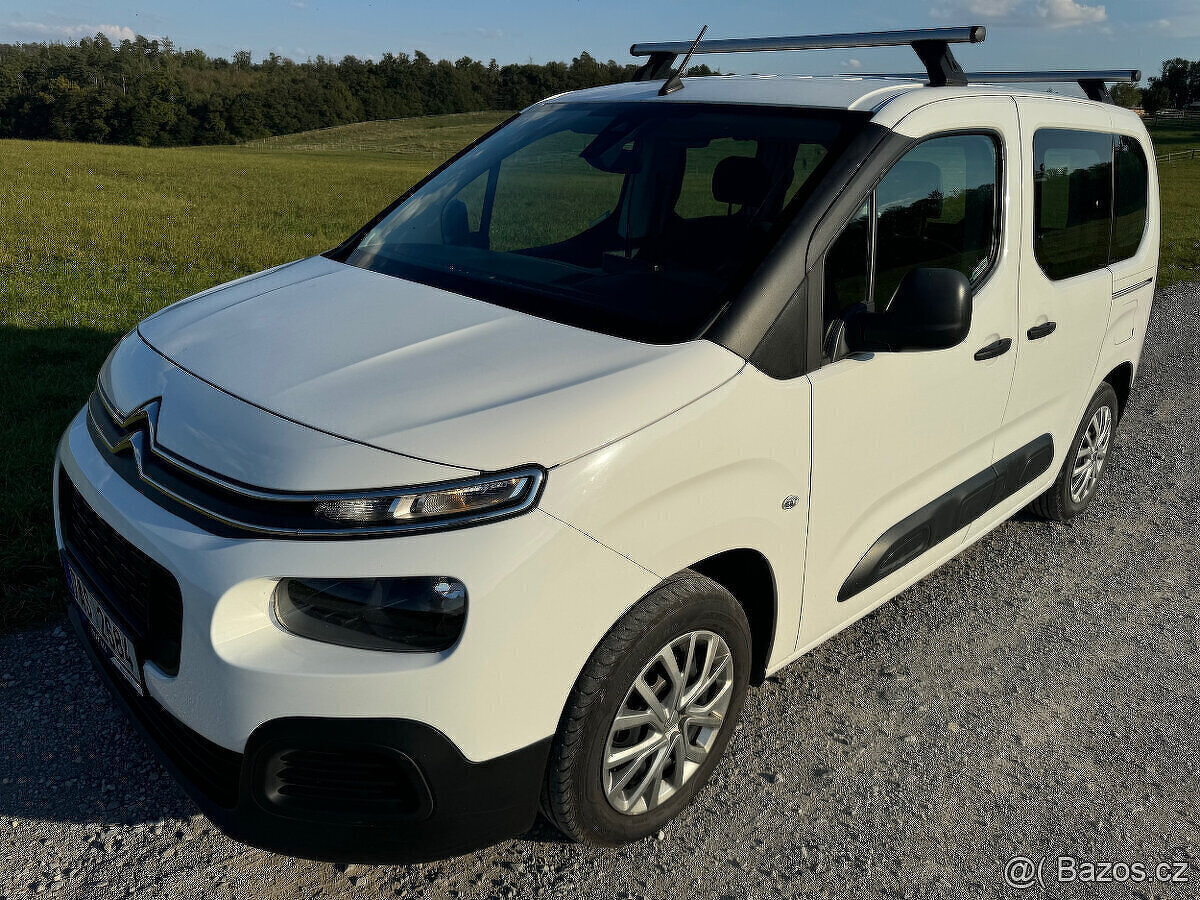 BERLINGO 1.5BlueHDI LIVE 75kW 2x KOLA KOUP. ČR ODPOČET DPH