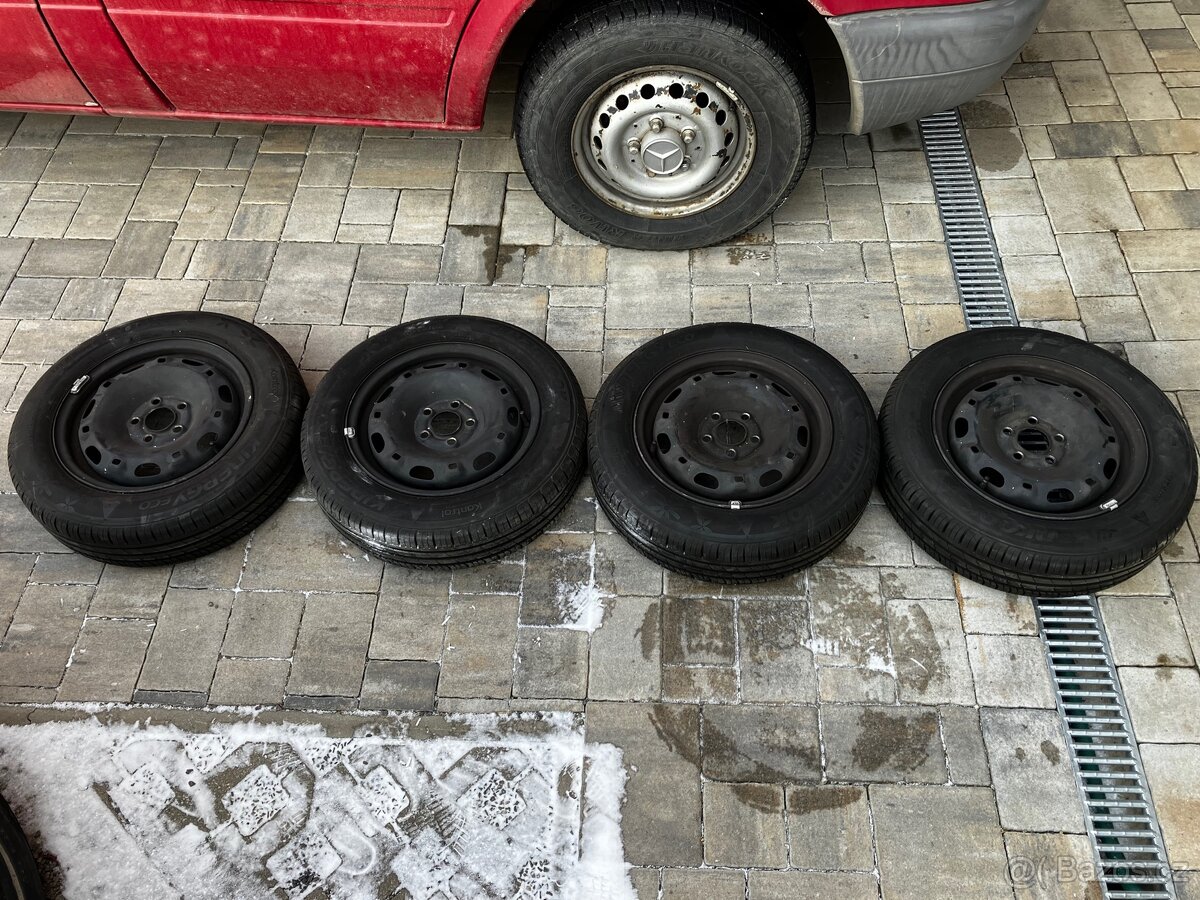 165/70r14 plech. Škoda,vw, seat