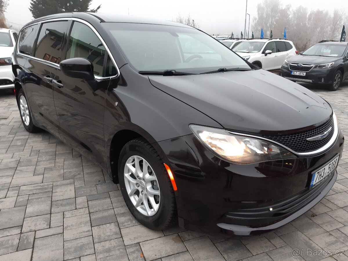 Chrysler Pacifica 3,6L V6, 7míst, kůže, tažné, LPG