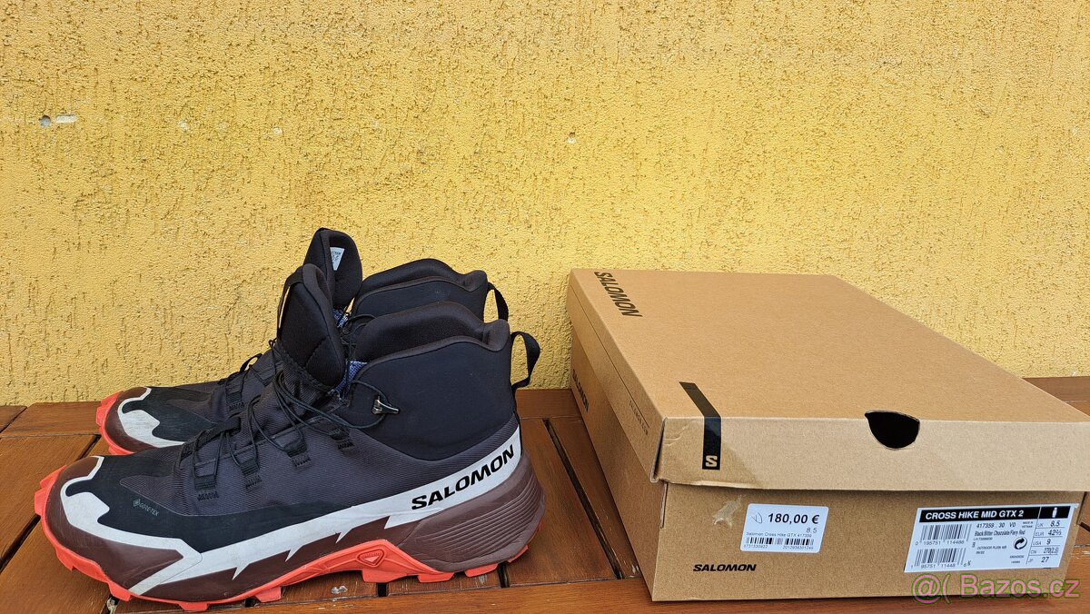 Boty SALOMON CROSS HIKE MID GTX2