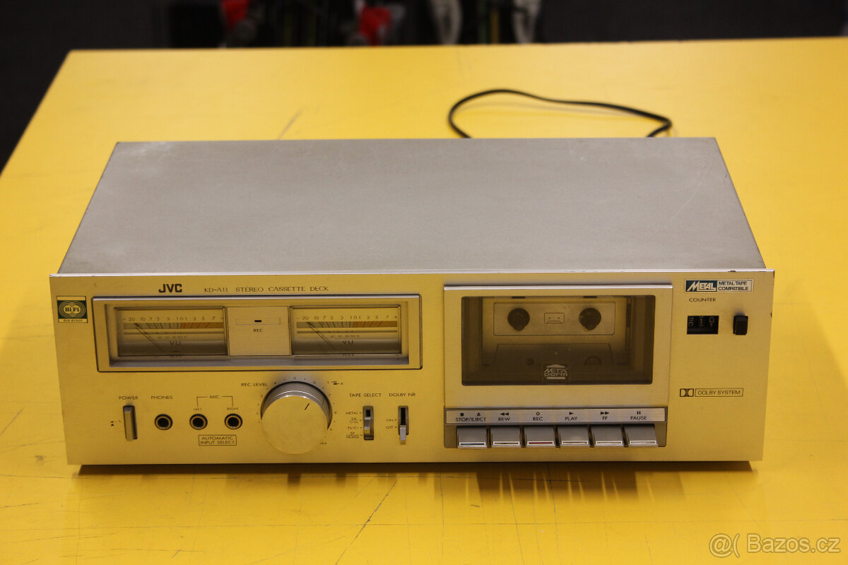 TAPE DECK JVC KD - A 11