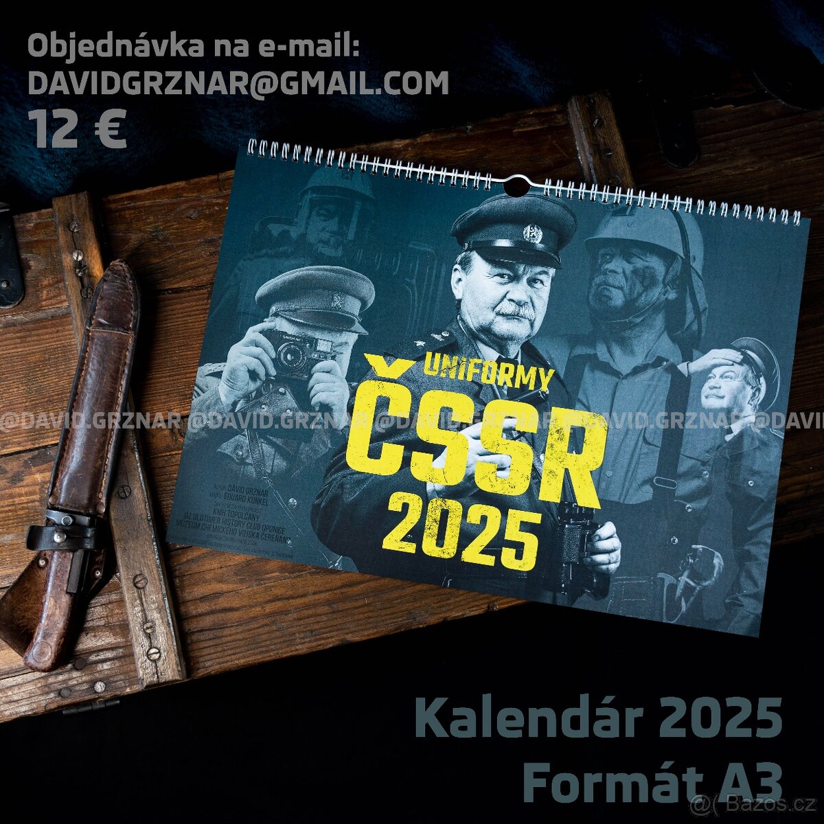 RETRO KALENDÁR 2025 Uniformy ČSSR